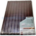 Opus 13 мм (91-120 листов), А4, коричневый, 10 шт.