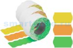 Этикет-лента для МХ5500 22х12 цветная волна 800шт/рул (200 рулонов)