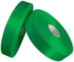 Цветная текстильная лента 10мм х 200 м, зеленый